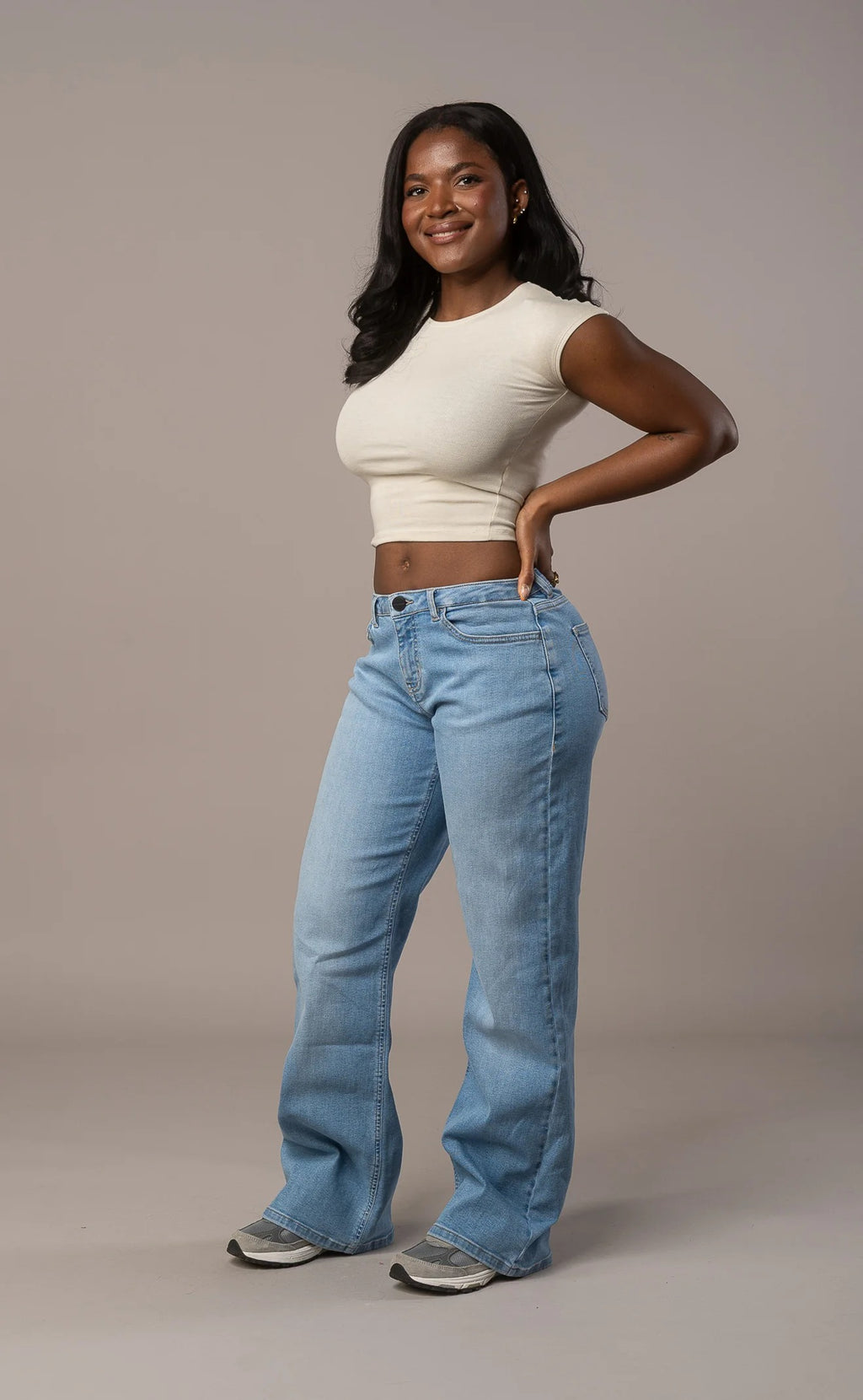 Baggy Low Waisted - Arctic Light Blue