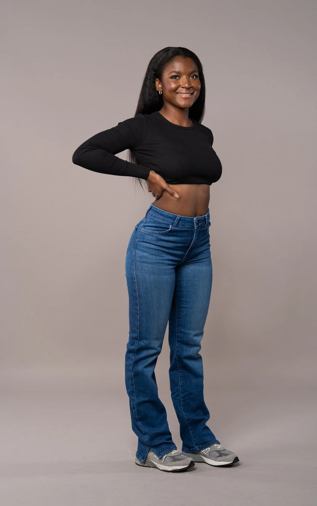 Straight Leg - Azure Blue