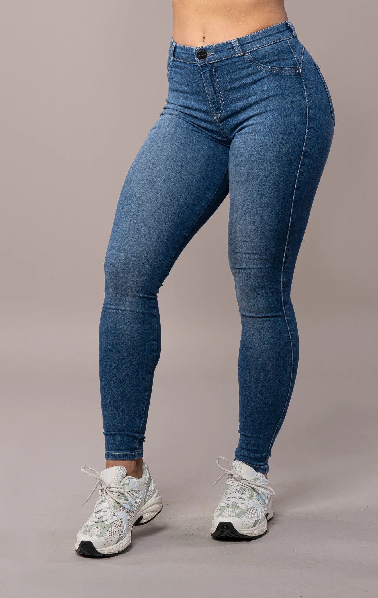 Contour Mid Waisted - Sapphire Blue