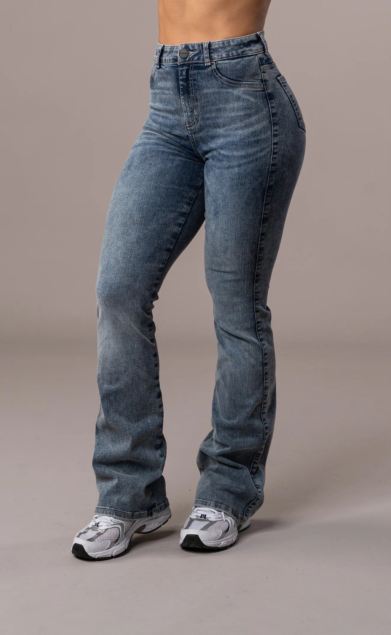 Flared - 80s Blue