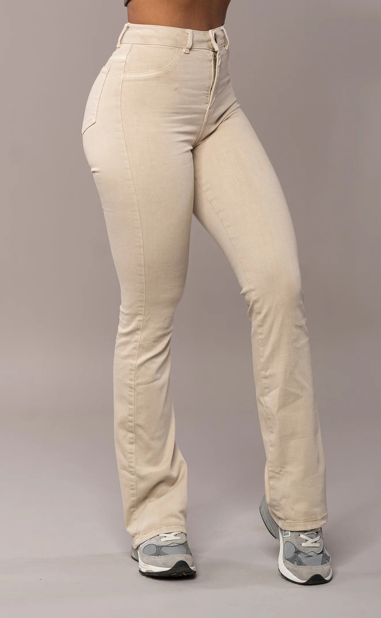 Pastel Flared - Sand