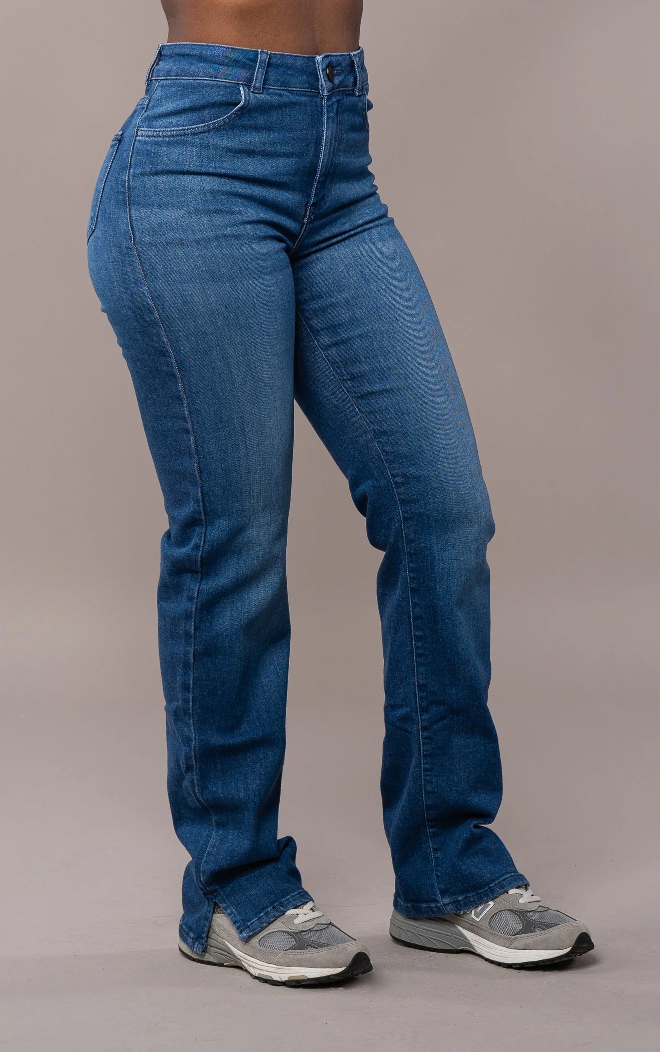 Straight Leg - Azure Blue